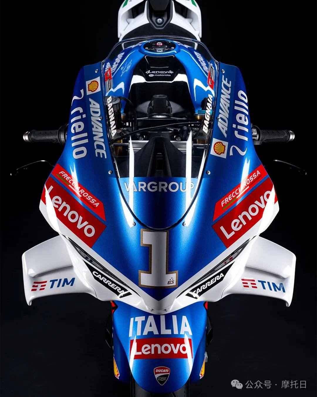 限量163台,杜卡迪发布Panigale V4 Tricolore Italia