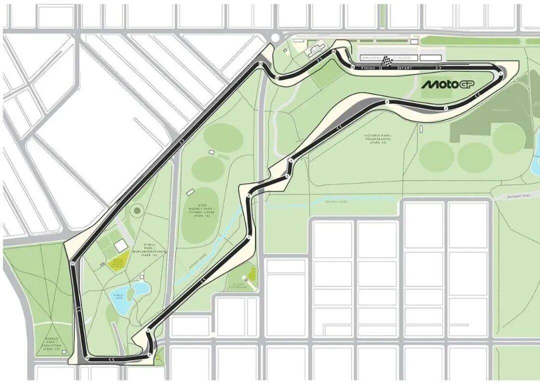MotoGP首个城市街道赛规划出炉，极速将破340km/h，模拟圈速1分26秒，明年落地