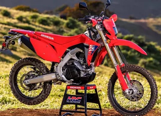 本田发布能上牌的新CRF450RL...
