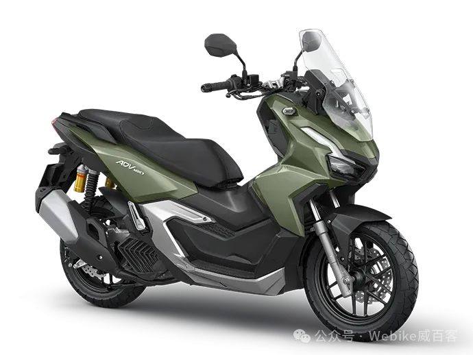 2025 本田ADV160推出全新绿色!兄弟车新版PCX又会如何?