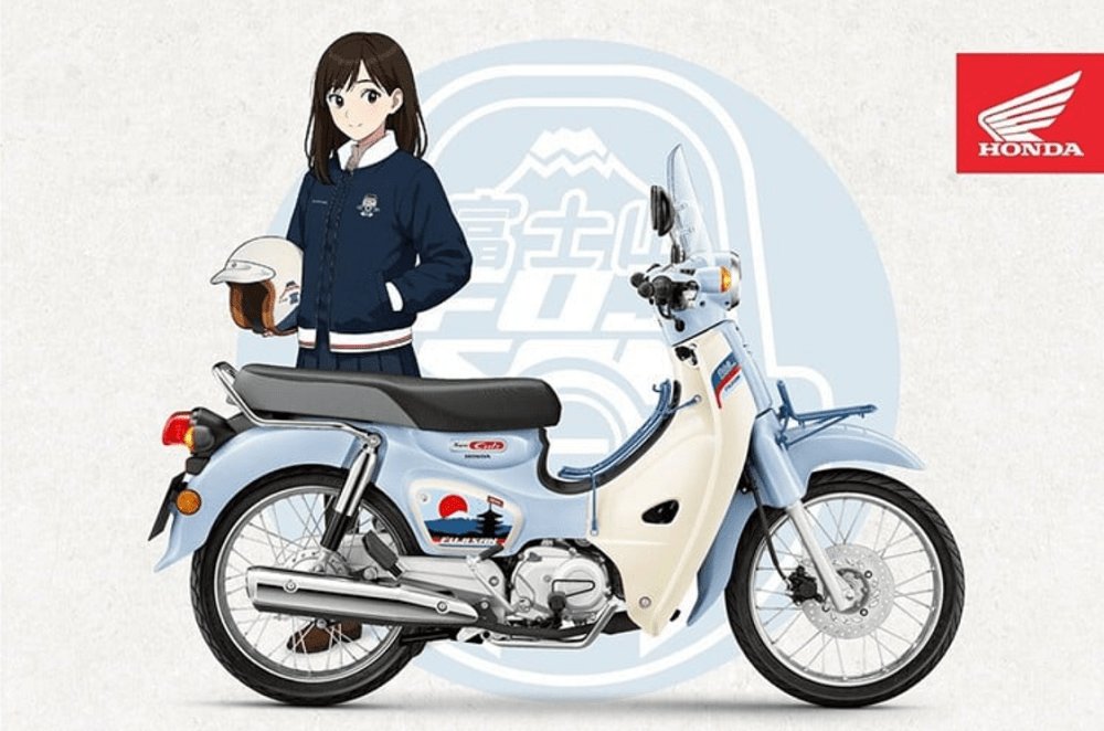泰国本田推出Super Cub 110富士山特别版