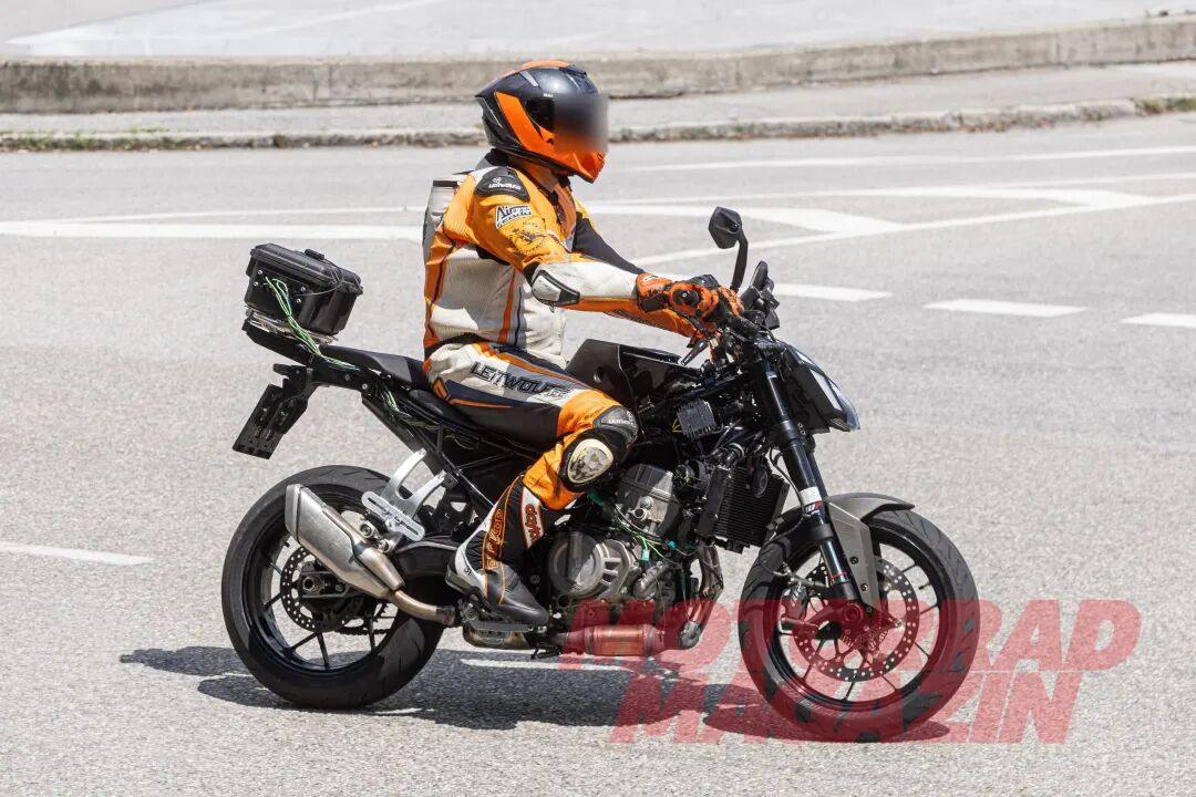 KTM 490 Duke谍照曝光,KTM 450变成国内特供?