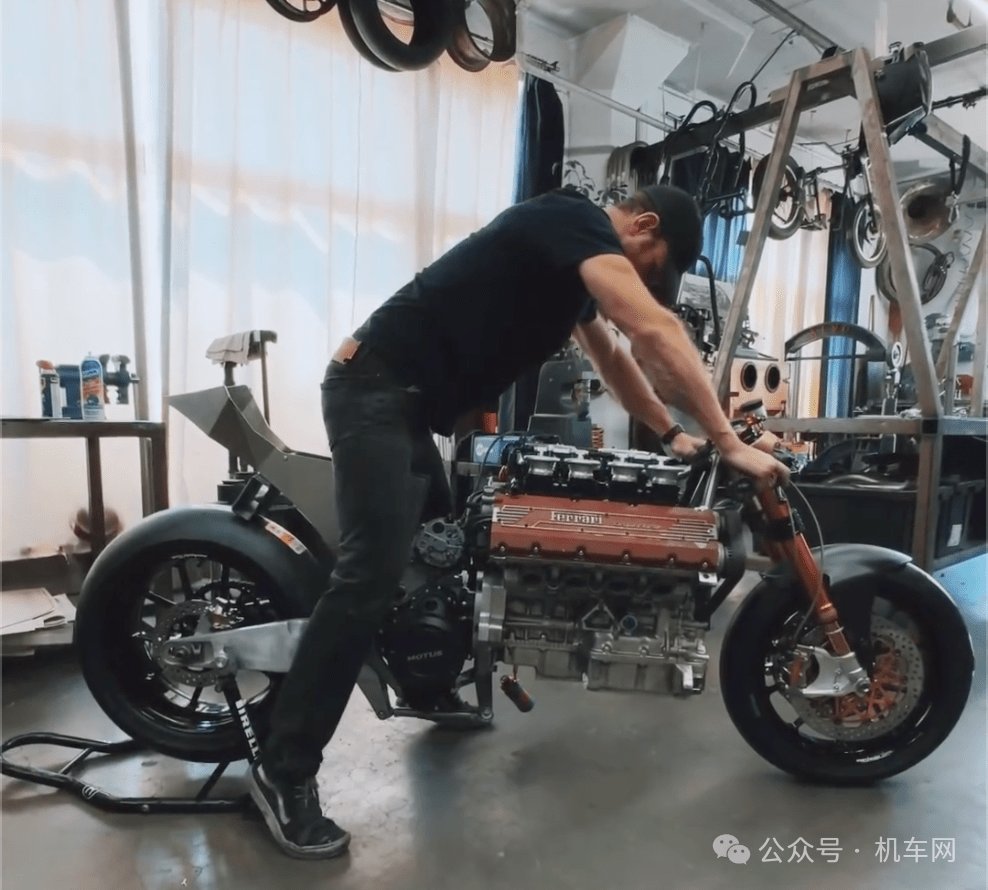 法拉利V8摩托车?这声浪得多带劲啊