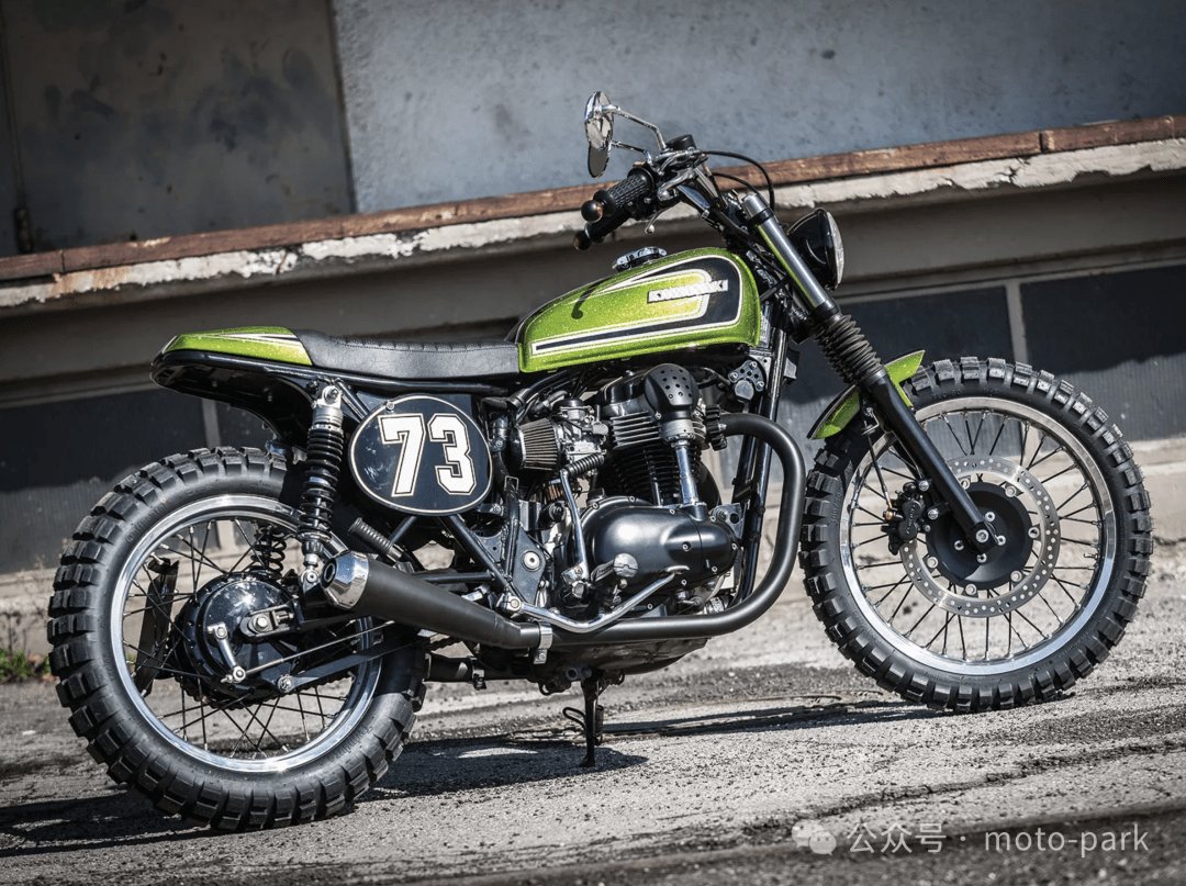 震撼！复古魅力爆棚的Kawasaki W650改装之作
