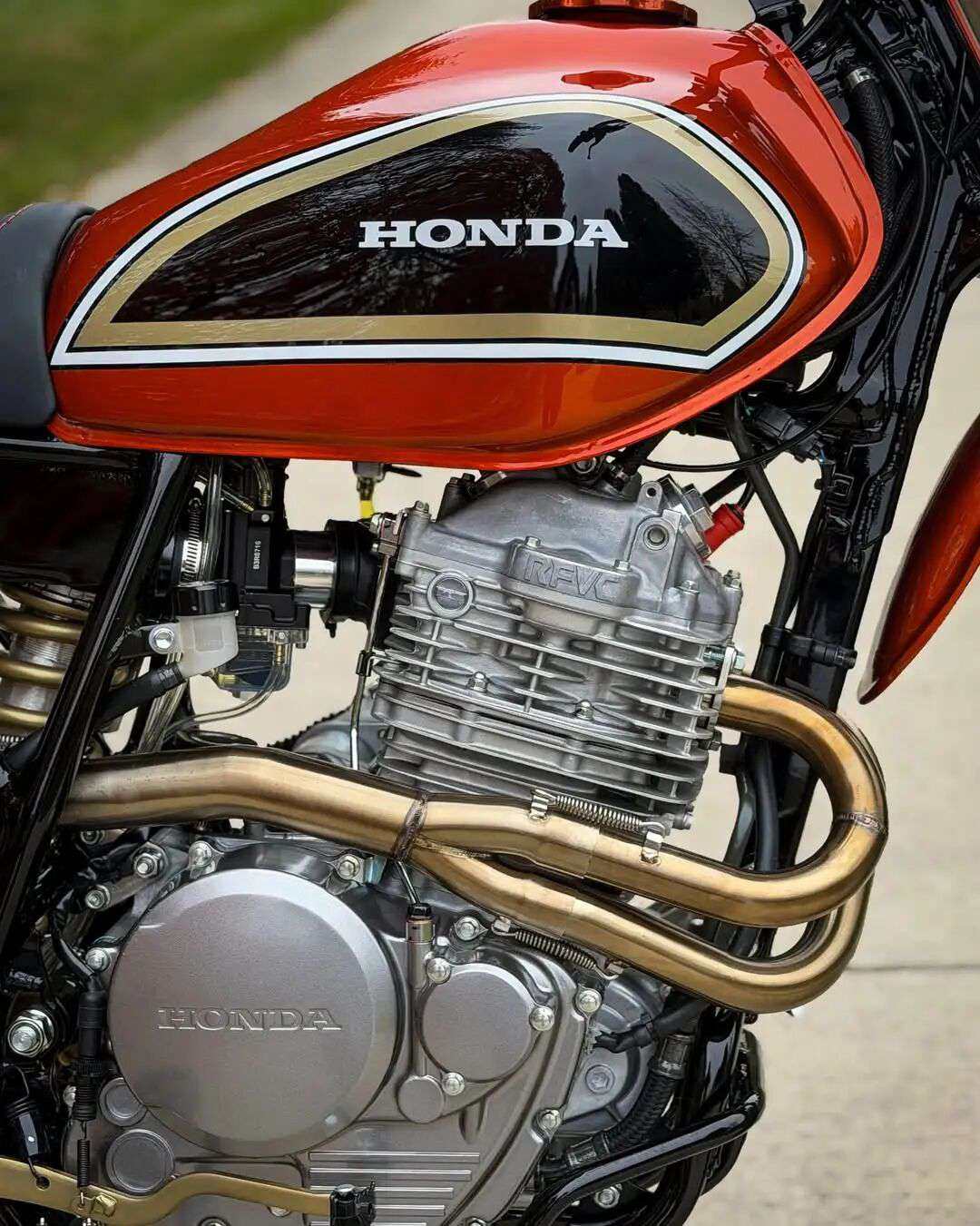 还是老车更耐看！Honda XR650L scrambler