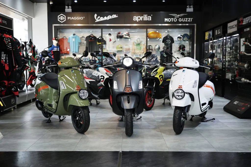 2025 Vespa GTV 300 & GTS 300 Super Sport实车详解!多色彩选择