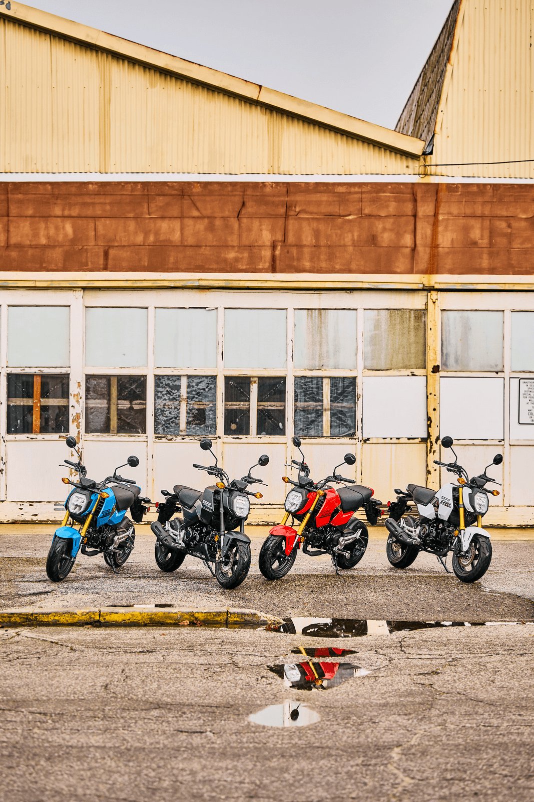 户外特写:Honda 2025 GROM 迷你车美国版