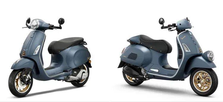 Vespa发布Primavera、GTV Officina 8，工业蓝皮肤致敬初创团队