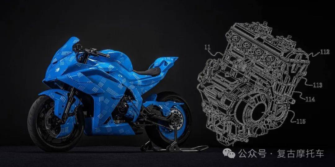 春风500SR四缸跑车专利曝光，剑指川崎ZX-4RR！