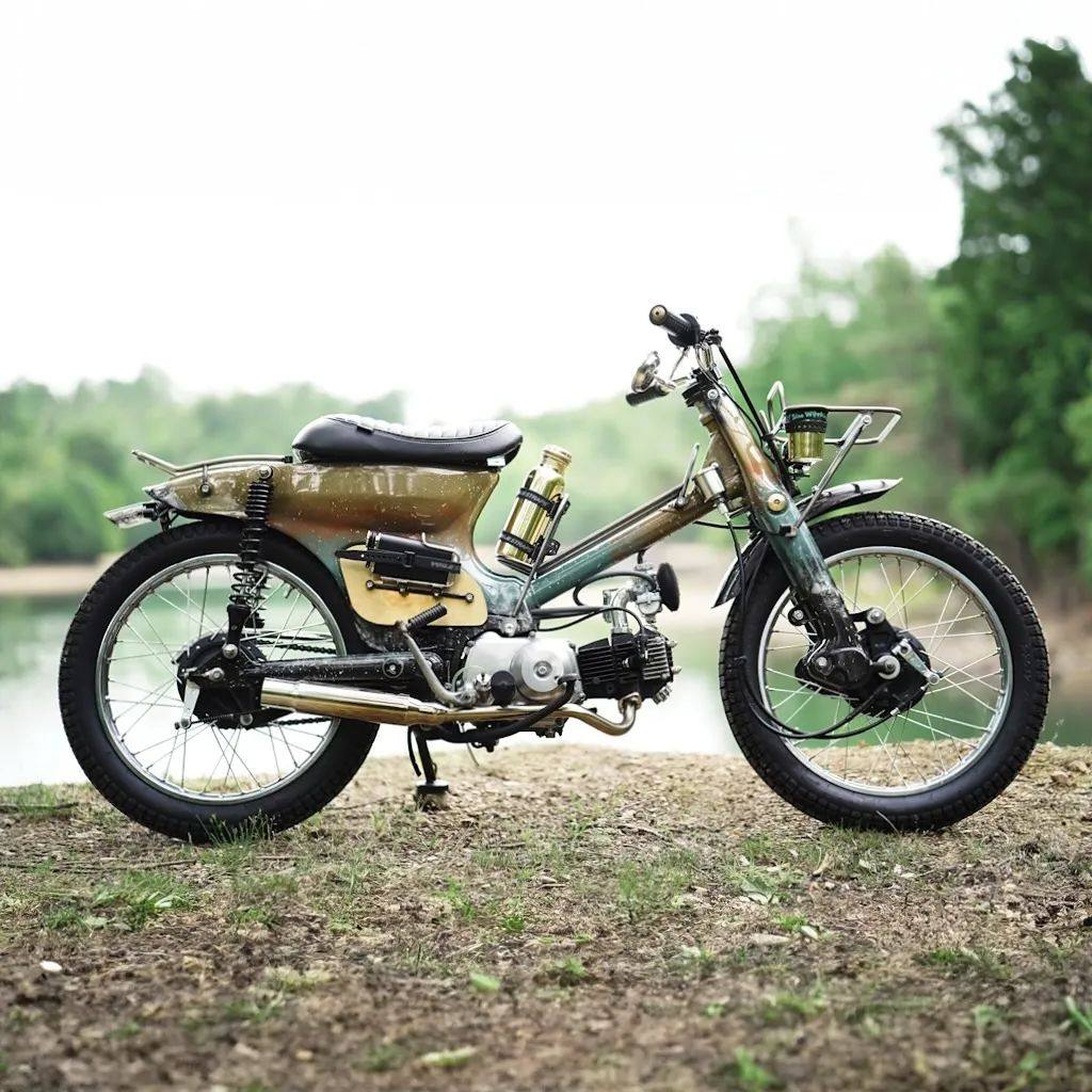 荒野露营！Honda cub camping！ | 每日一车