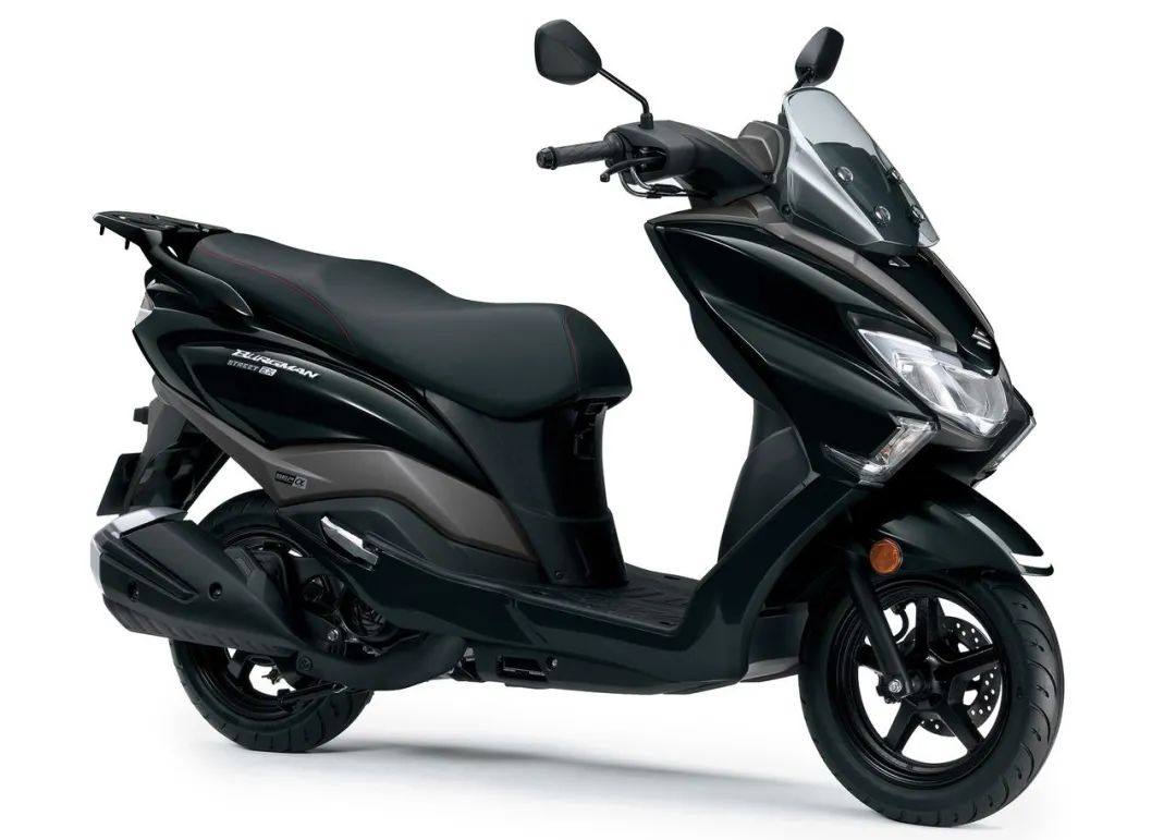 铃木发布2025款Burgman Street 125EX，小小汉堡人配色更新