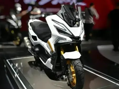 光阳全新X350跨界踏板车要来了...