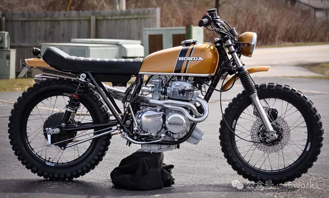 硬核街头魂：Honda CL350F