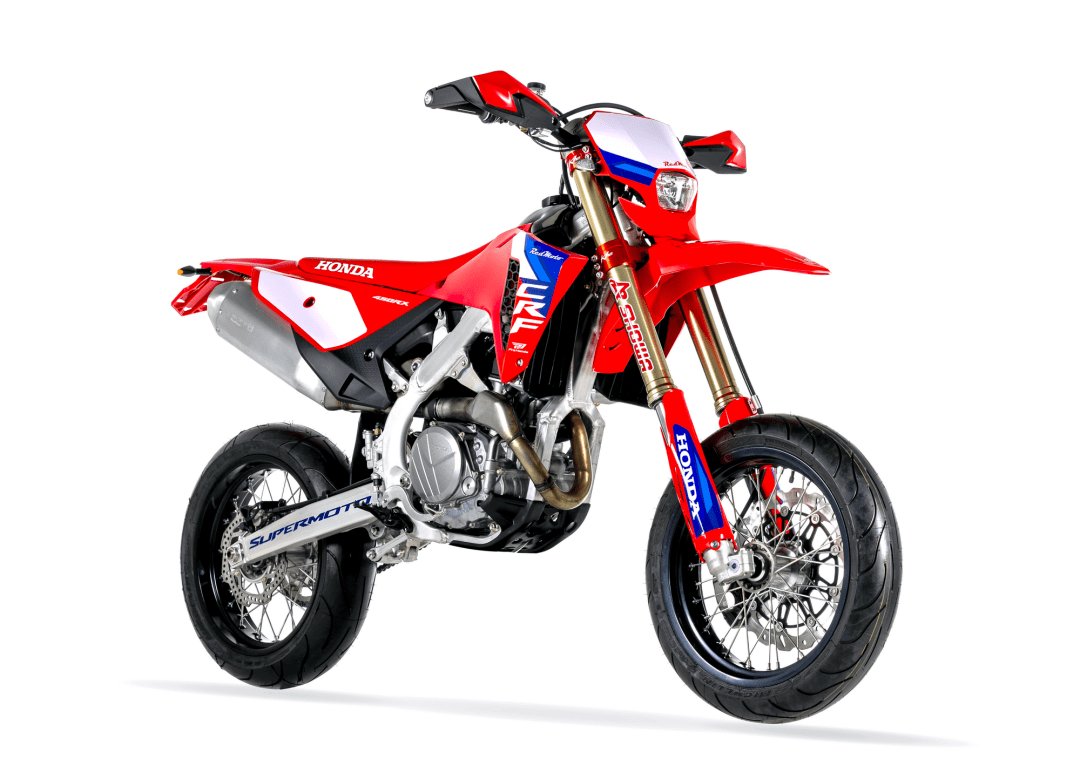 可于特定市场上牌,RedMoto Honda 2026 CRF450RX Supermoto