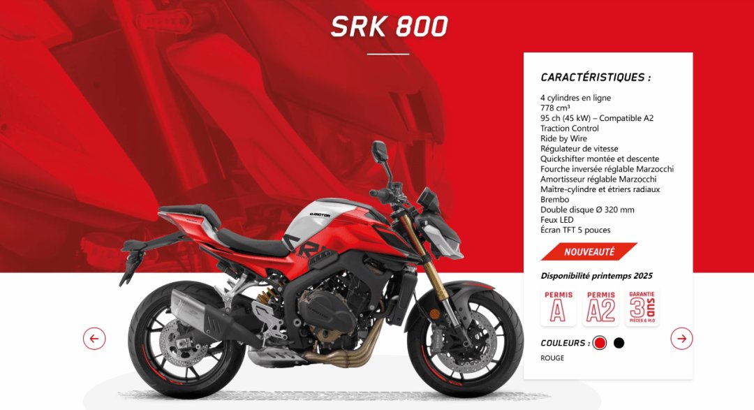 QJMOTOR全新直四街车追800率先海外上市!海外版实力几何?