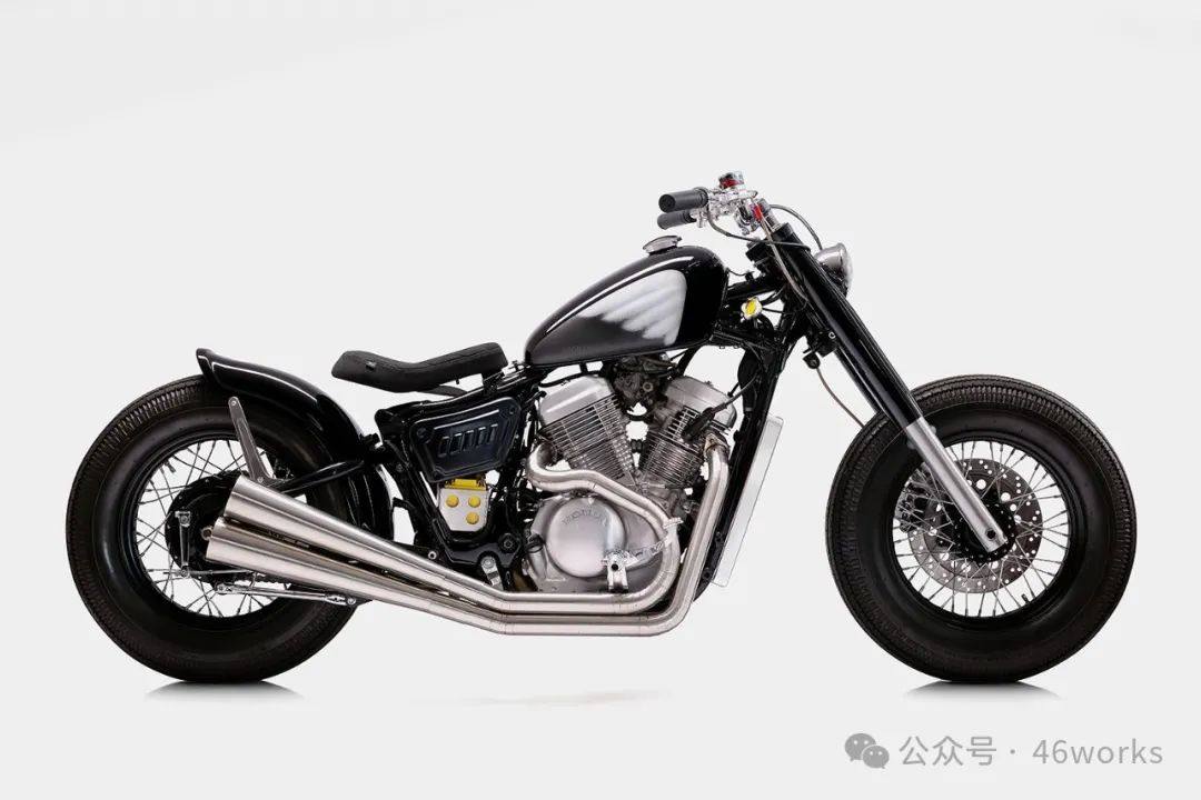 黑色骏马：本田Shadow VT600