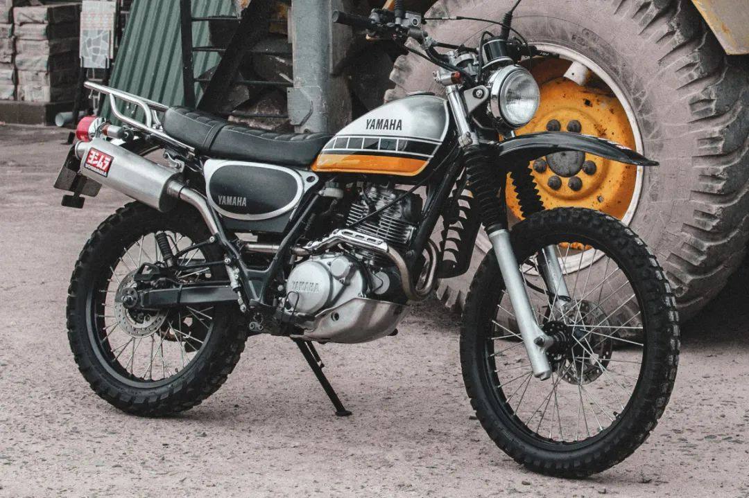 雅马哈跳跃小鹿的复古版，Bronco 225改装