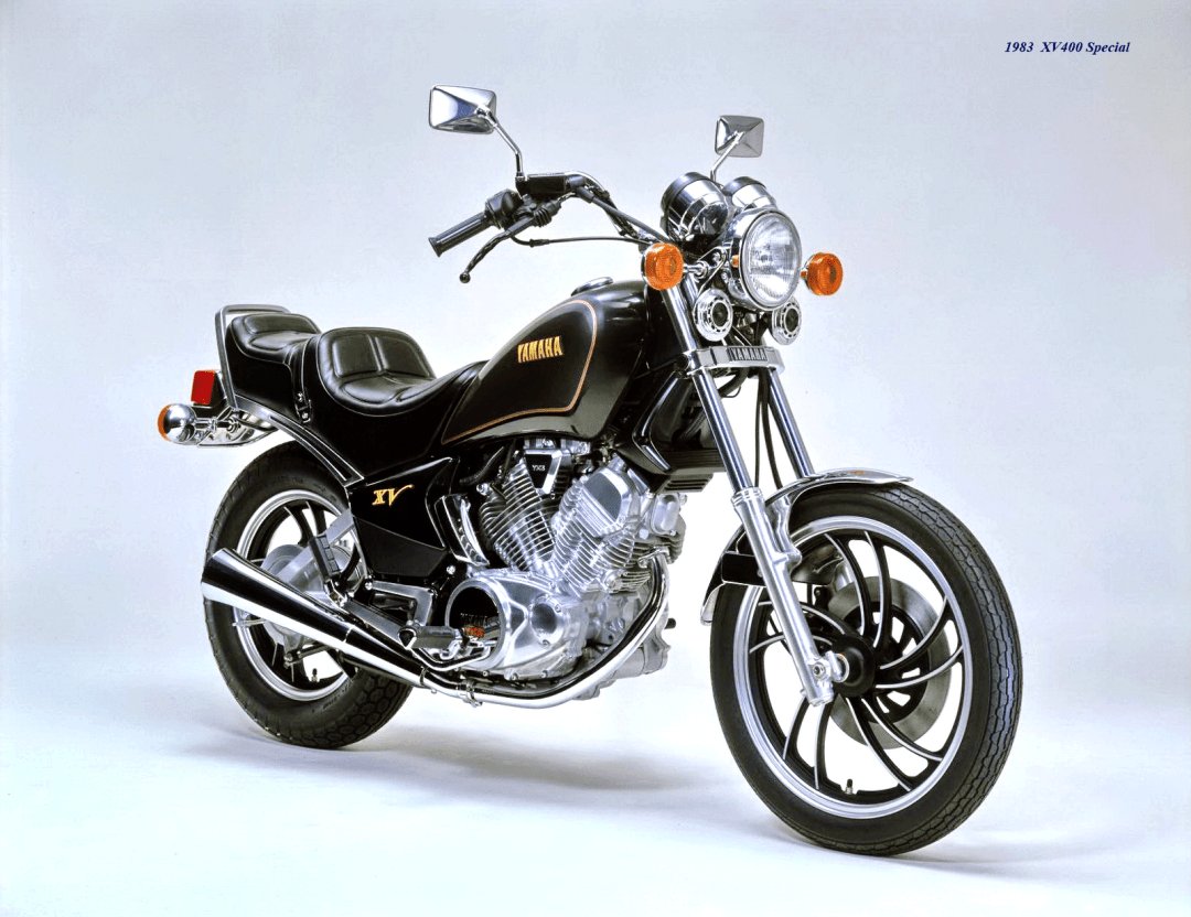 车型历史图库：Yamaha XV400 巡航/太子车