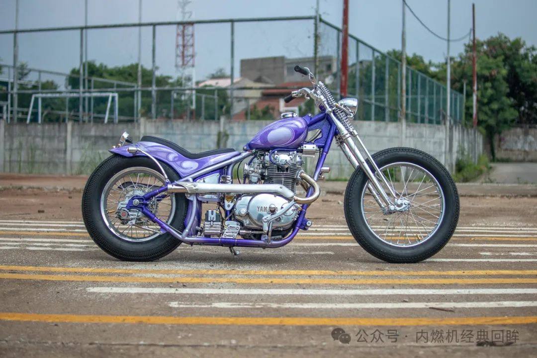 紫天鹅:来自巴塔卡斯坦的 Yamaha XS650