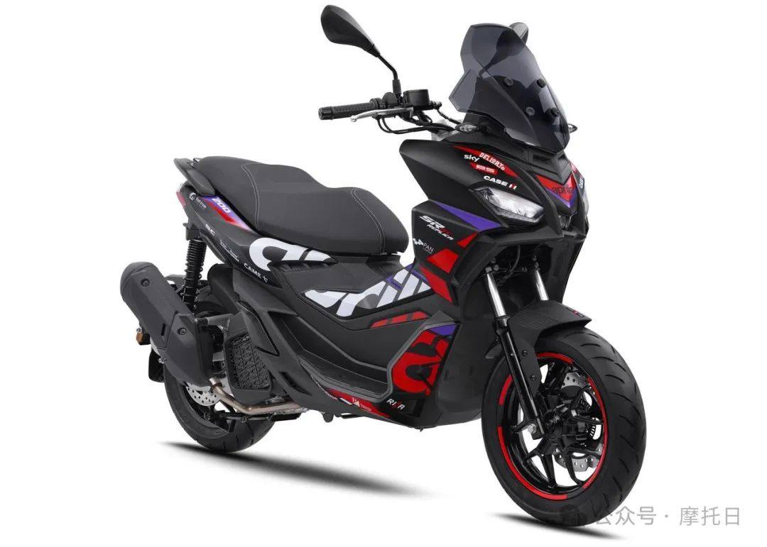阿普利亚SR GT 200复刻版,身披MotoGP厂队赛车涂装的运动踏板