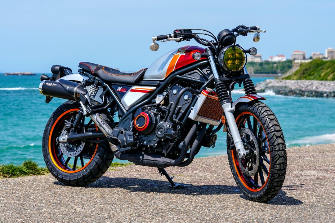 改装与定制:Honda CL 系列的定制作品 — 法国篇