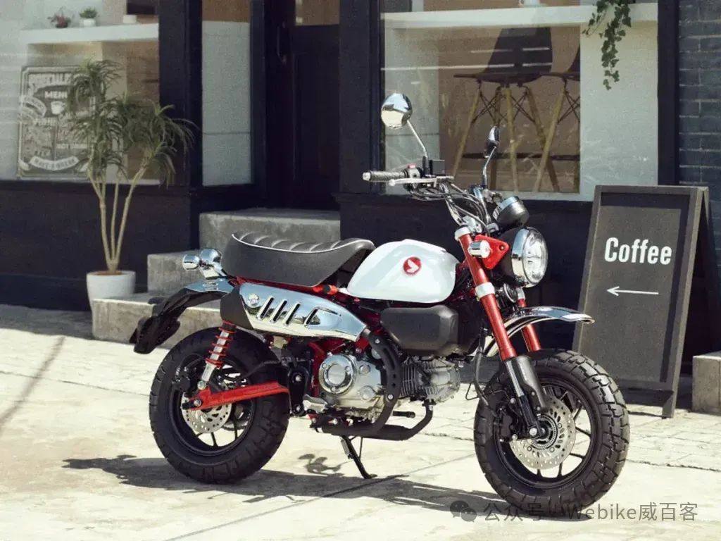 2025 本田 Monkey 125推出全新配色及多样化配件,复古魅力不减!