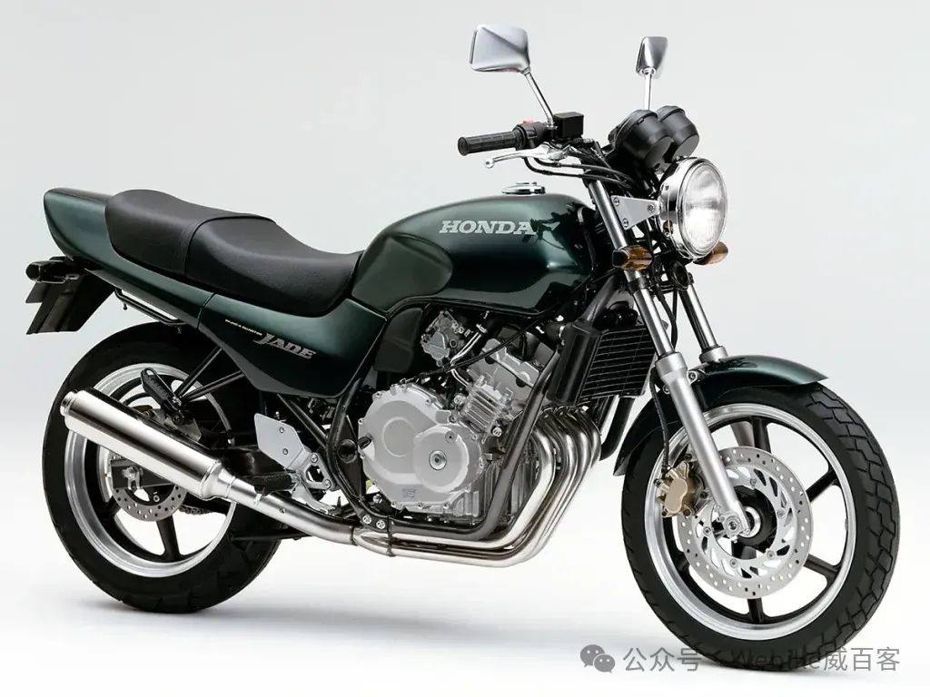 新复古风格的开山始祖:本田 JADE 400,承袭CB/CBX经典设计
