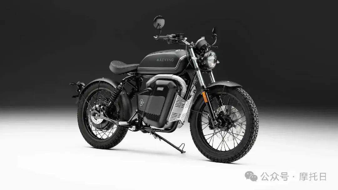 Maeving发布电摩RM1S Blackout，带辐条轮毂的英伦咖啡复古车