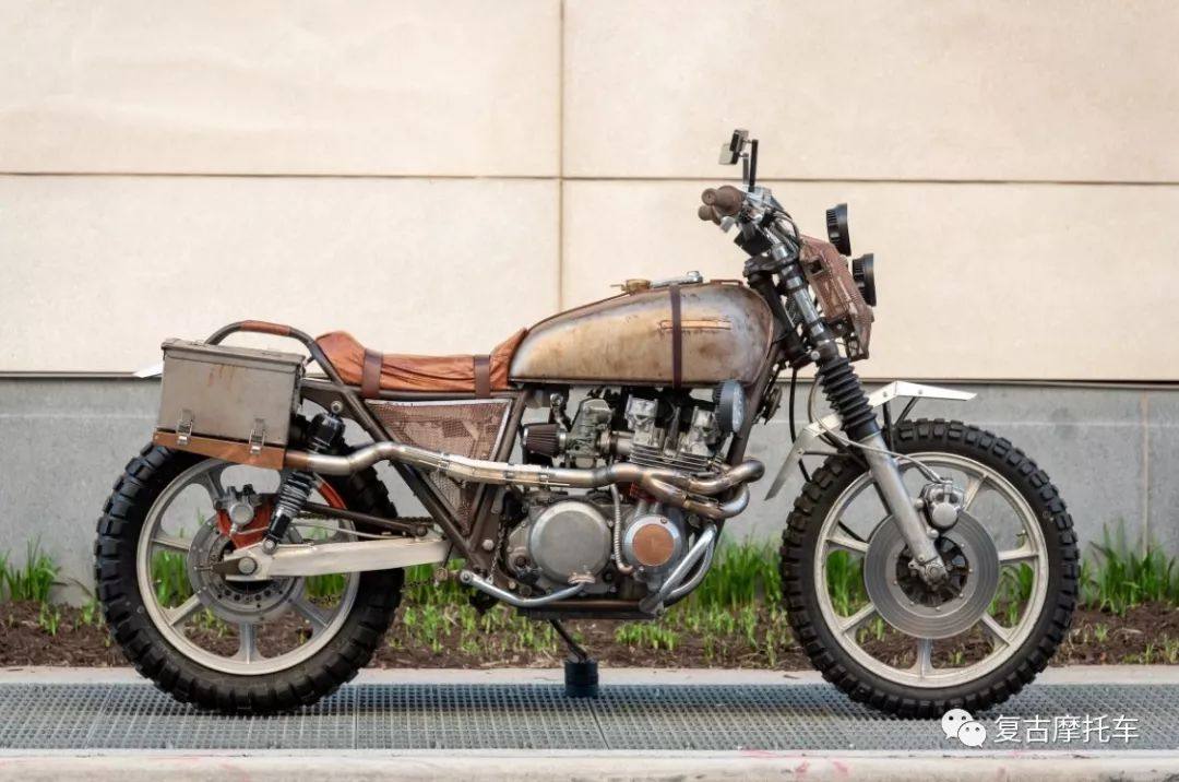 末日逃生风格 Kawasaki KZ650 scrambler | 每日一车