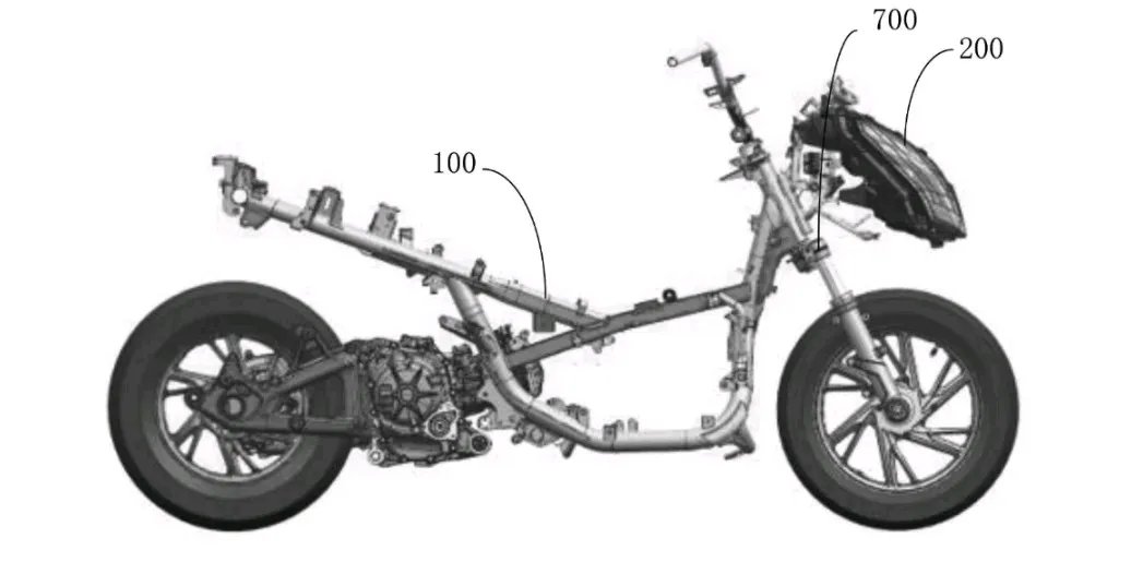 豪爵350踏板专利再曝,前刹车基本就是翻版NSS350