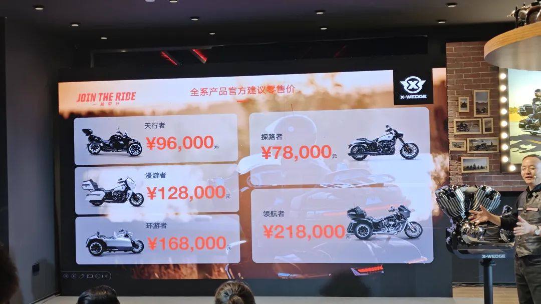 售价不到哈雷的四分之一，新威骑五款车价格发布