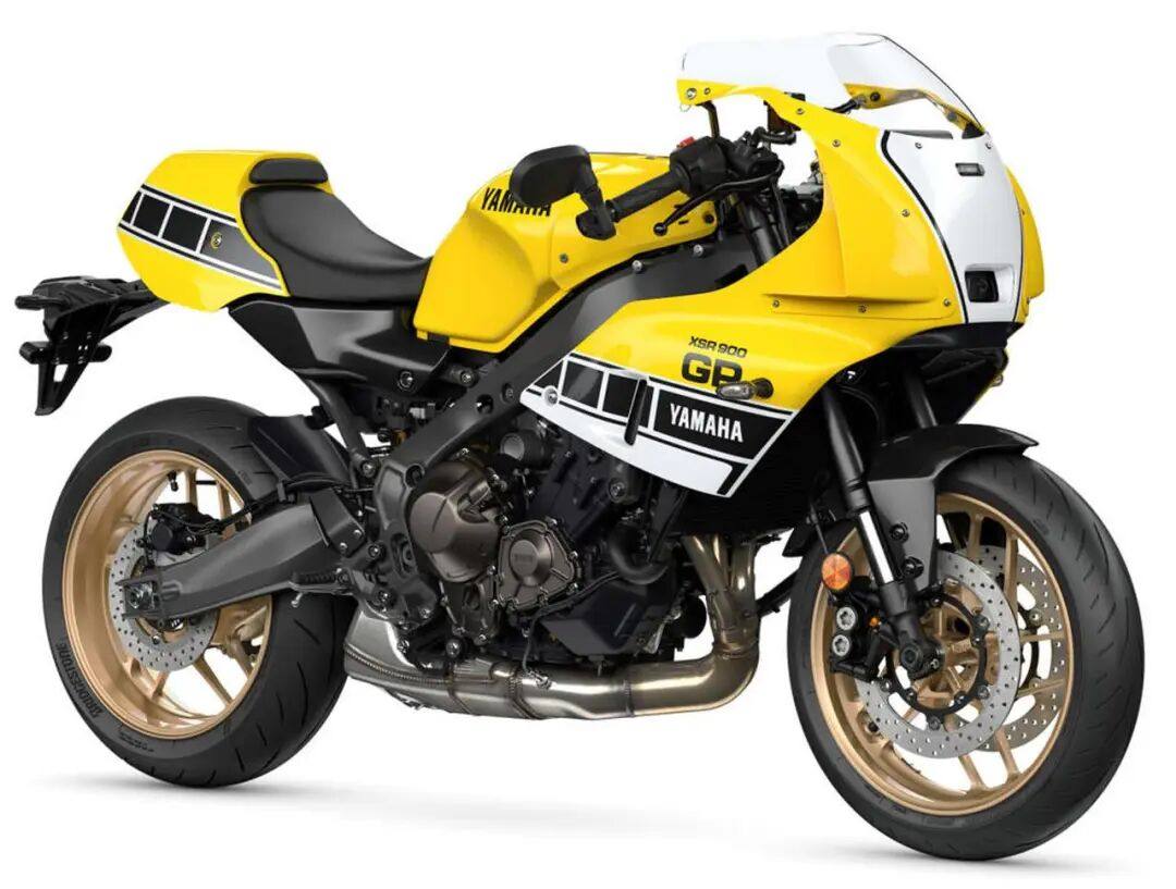 雅马哈发布2026款XSR900GP,“Intercolor”传奇黄涂装致敬