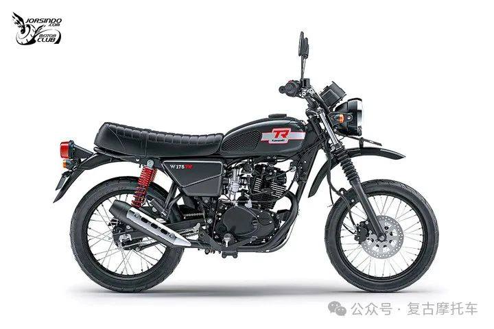 原厂VMX路线,2025川崎W175TR发布 | 新车