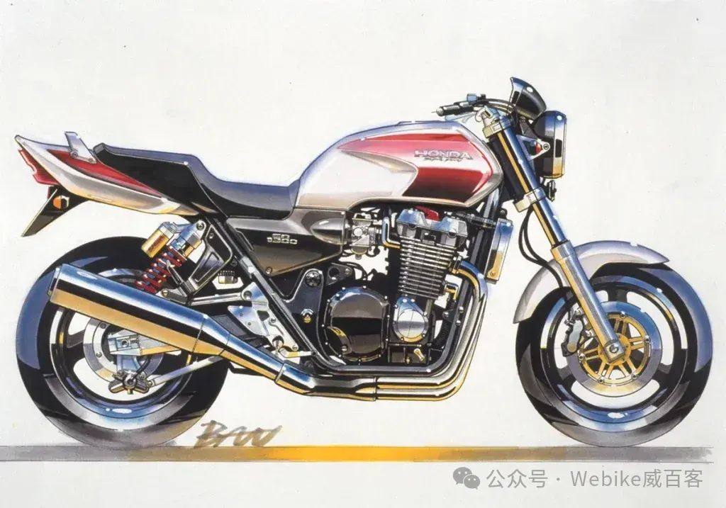 二十年的热销传奇HONDA CB1300SF,搭载4缸引擎的街车常青树