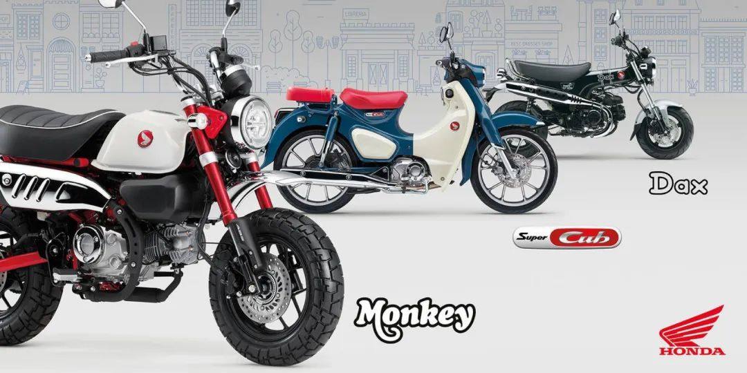 三大Honda迷你车系迎来2025新色!Dax、Monkey、Super Cub C125全面进化,进军Euro5+时代