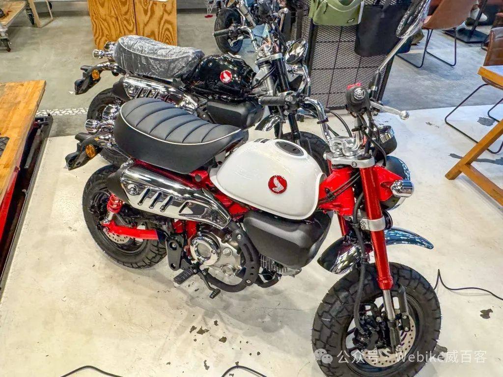 2025 新款本田Monkey 125和DAX 1978特别版重温经典魅力