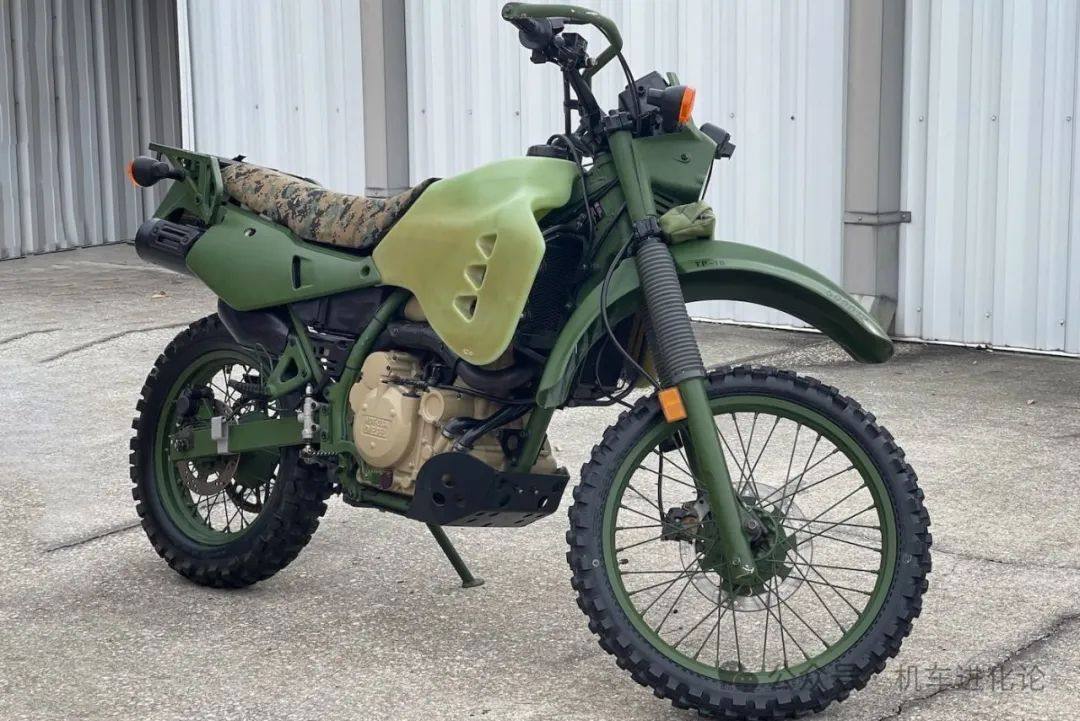 无敌!军用川崎KLR650柴油摩托车