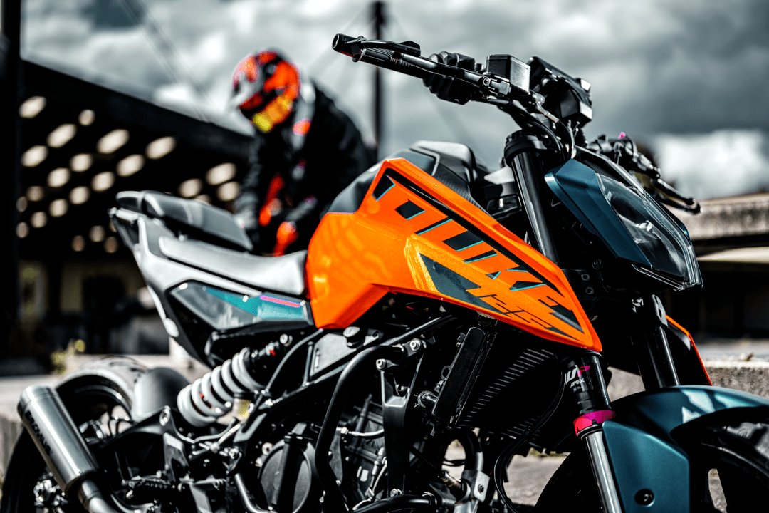 KTM发布2024款125DUKE,发动机更新、外观更犀利