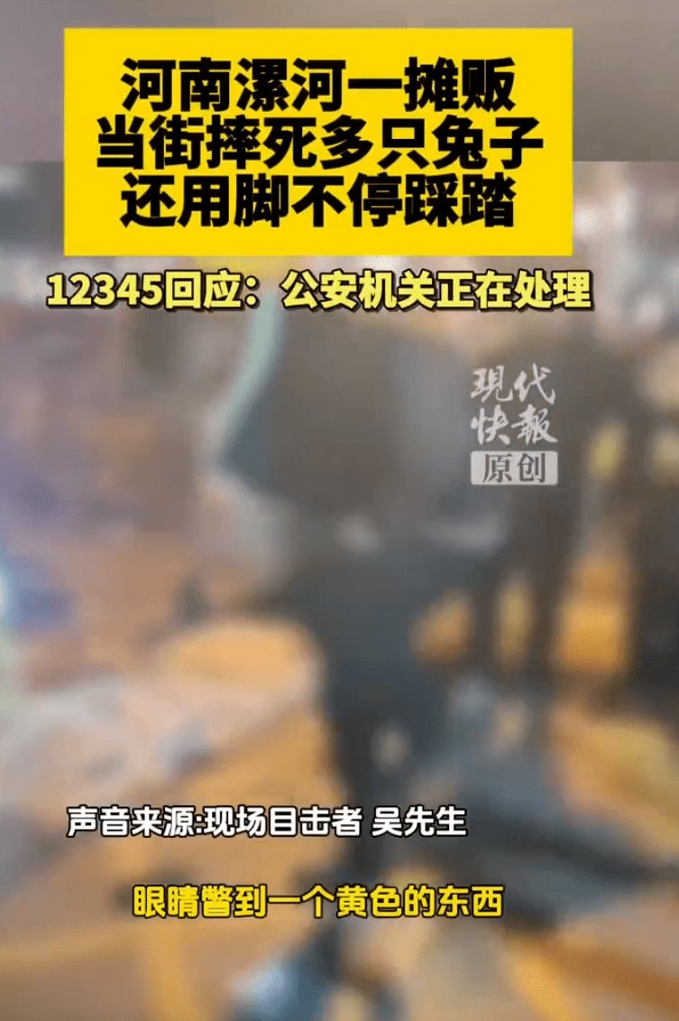 漯河一摊贩当街摔死多只兔子,摩友出面阻止! / 张雪年会创纪录!820RR 创始版被广东老板30万拍下!| 车坛头条