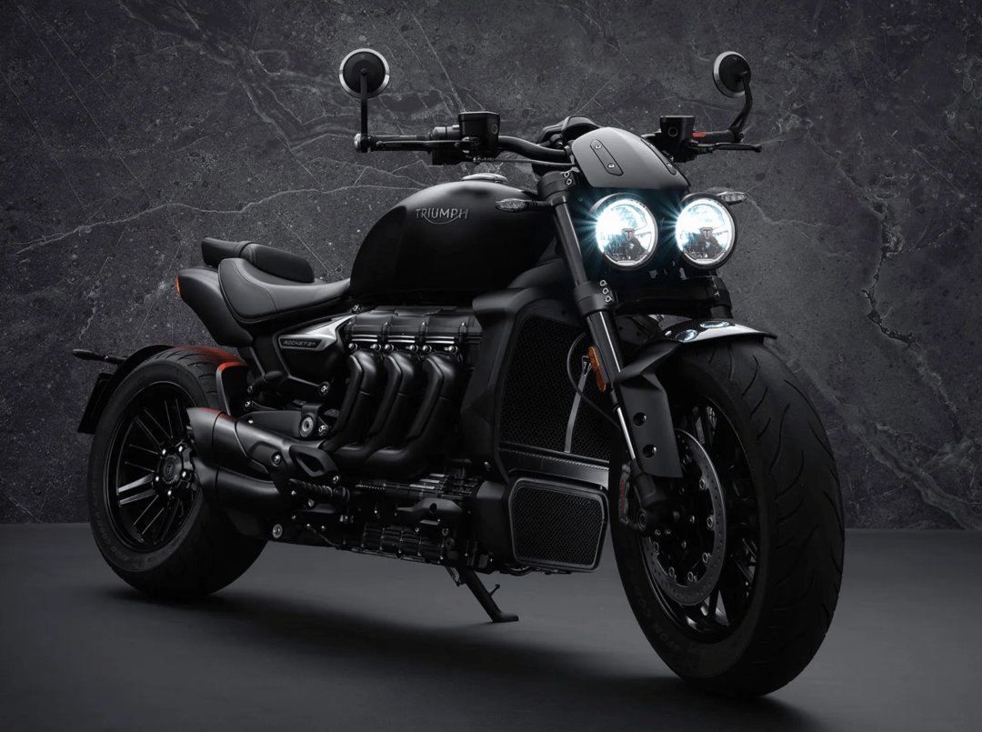 全球限量1000台:黑武士Triumph Rocket 3 Black