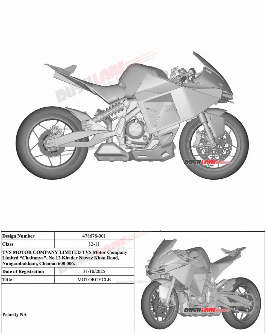 KTM450双缸最强对手宝马450RR专利图首次曝光