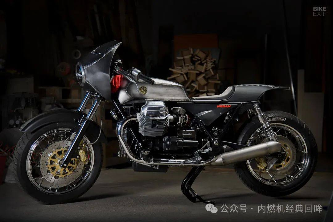 线条粗犷的Guzzi 1100改装