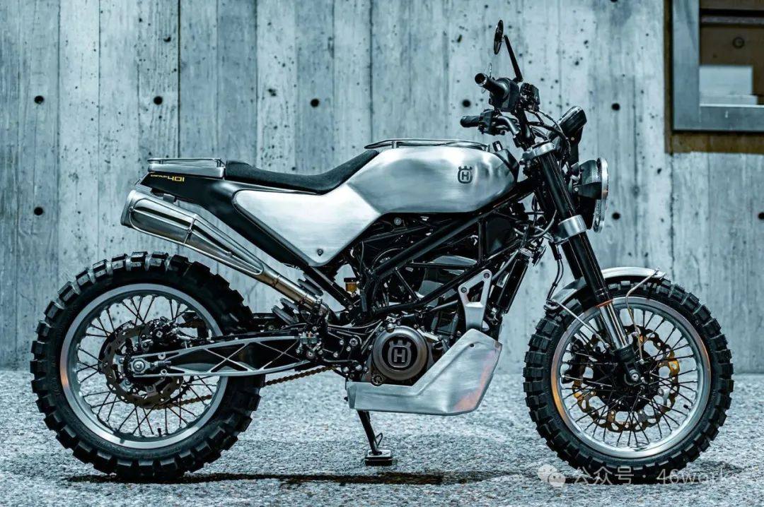 艺术般的金属：Husqvarna Svartpilen 401 | 每日一车