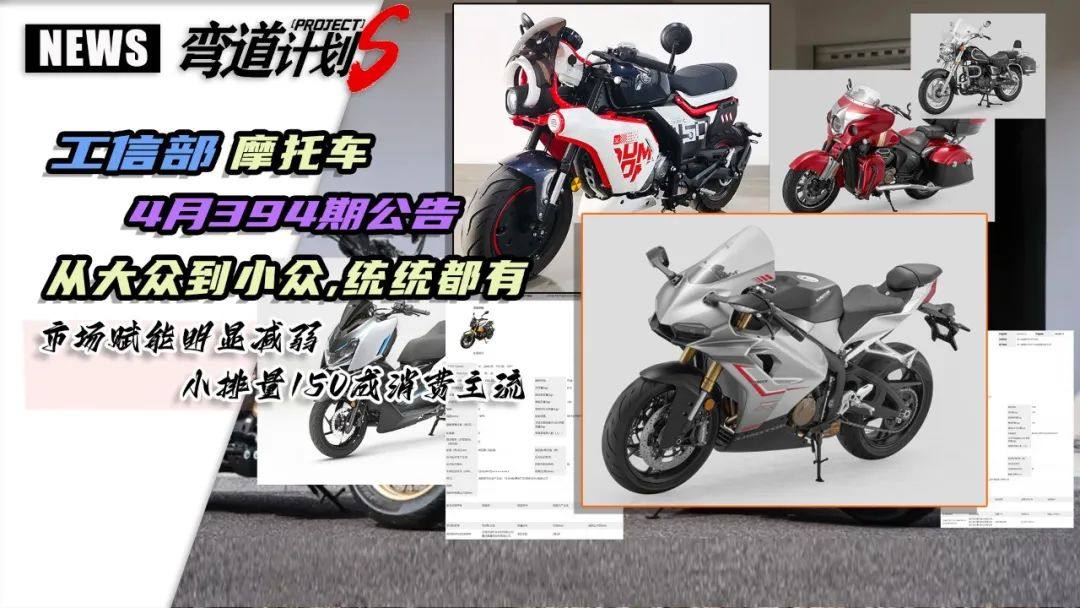 4月工信部394期新车，QJ上新仿赛，杰迪还有后手，记忆中的大阳回来了