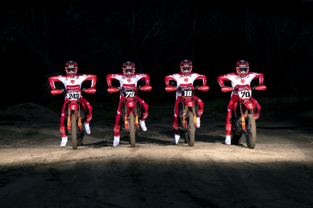2025 MXGP 世界越野锦标赛:Honda HRC 工厂车队