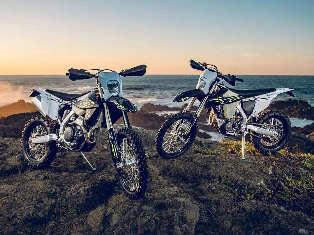 要击败孱弱的KTM?凯旋TF 250-E & TF 450-E “越野双雄”登场,单缸250最大42匹!