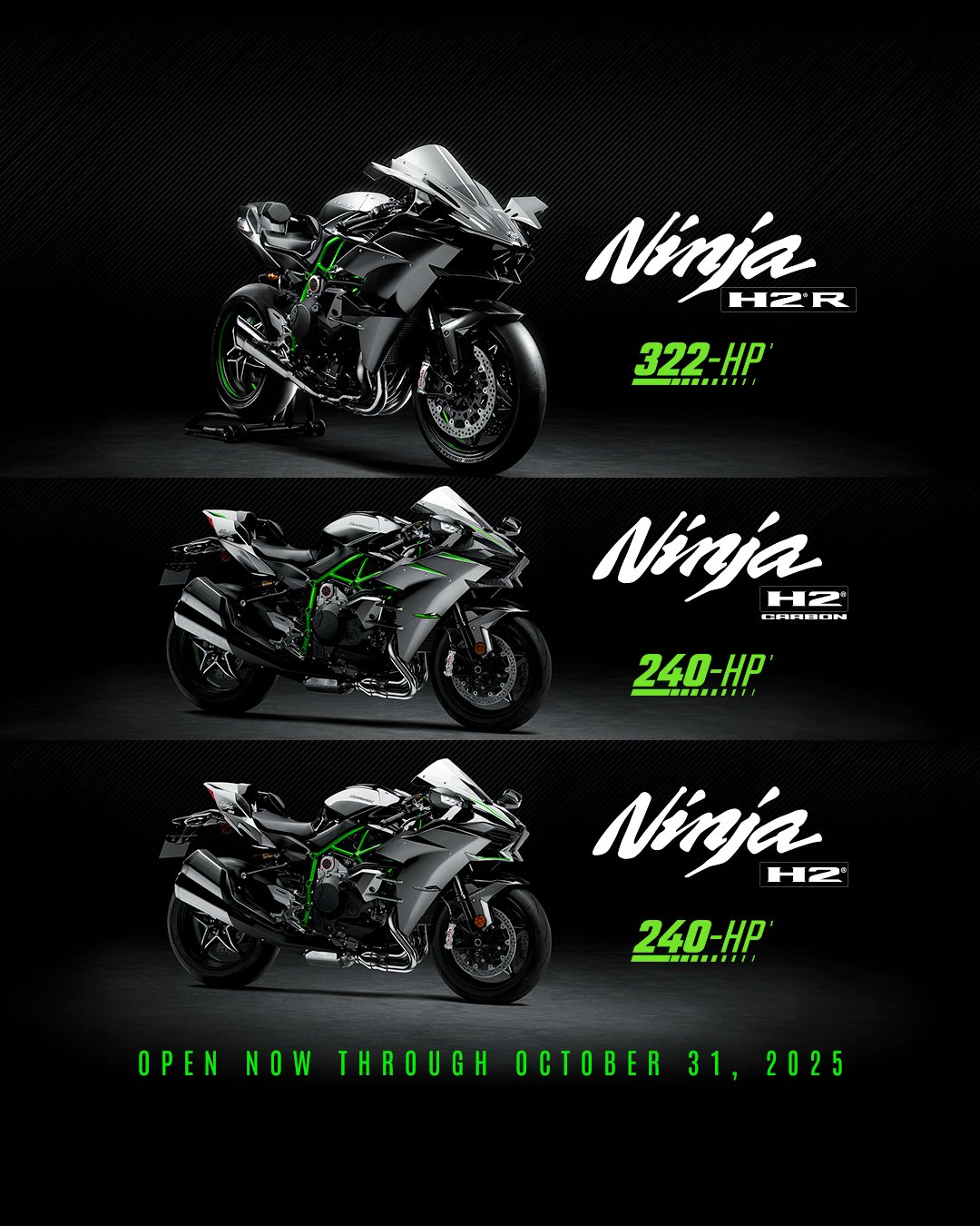 Kawasaki 2026 Ninja H2R 超跑重新上线