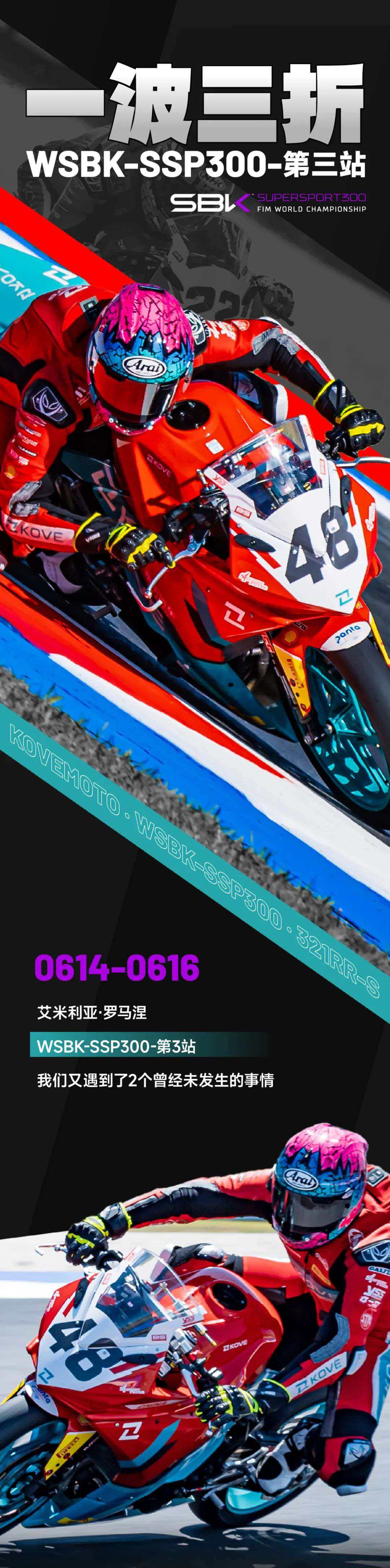 一波三折丨WSBK-SSP300第3站