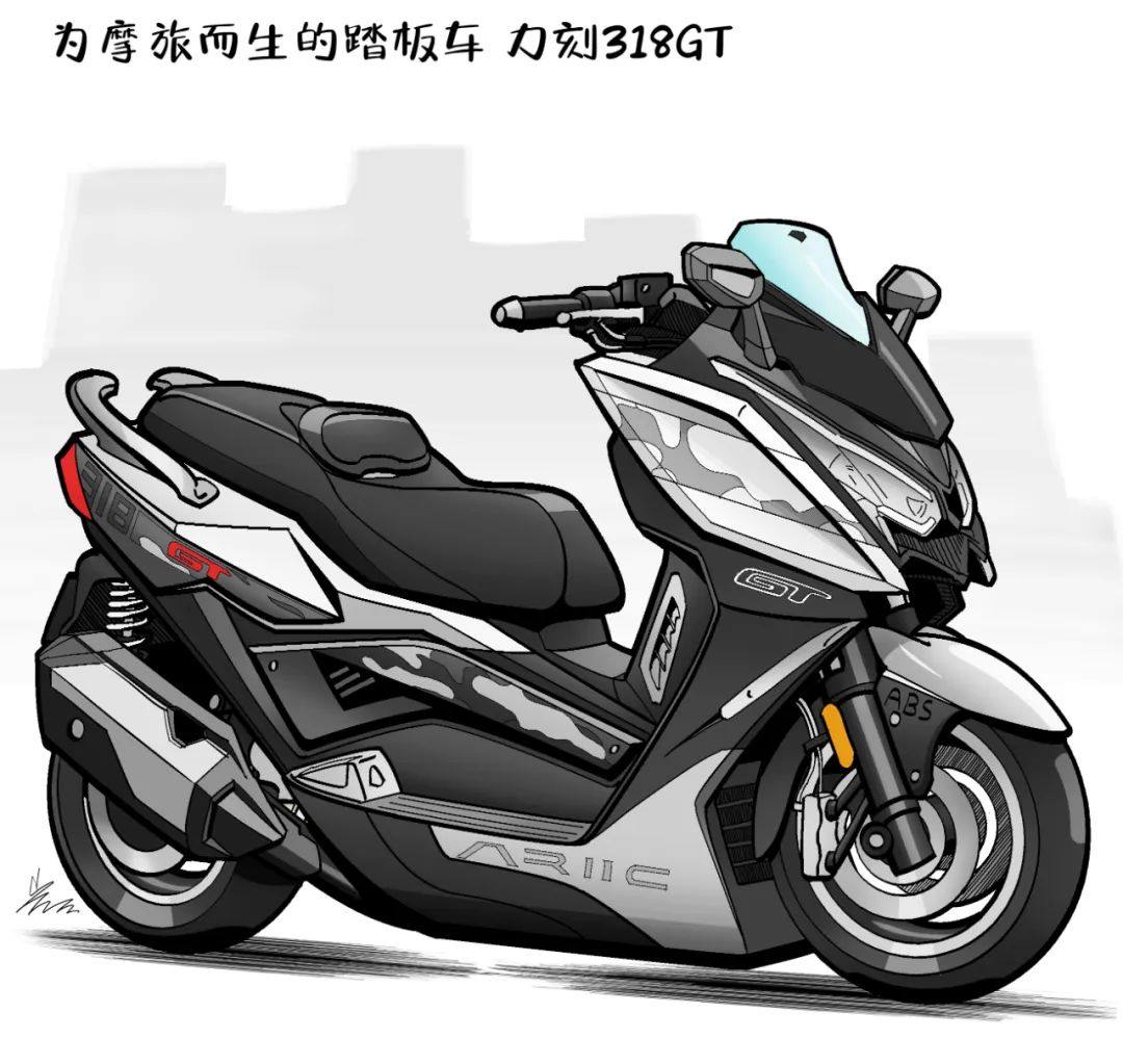 长的像关公的踏板,适合跑摩旅吗?