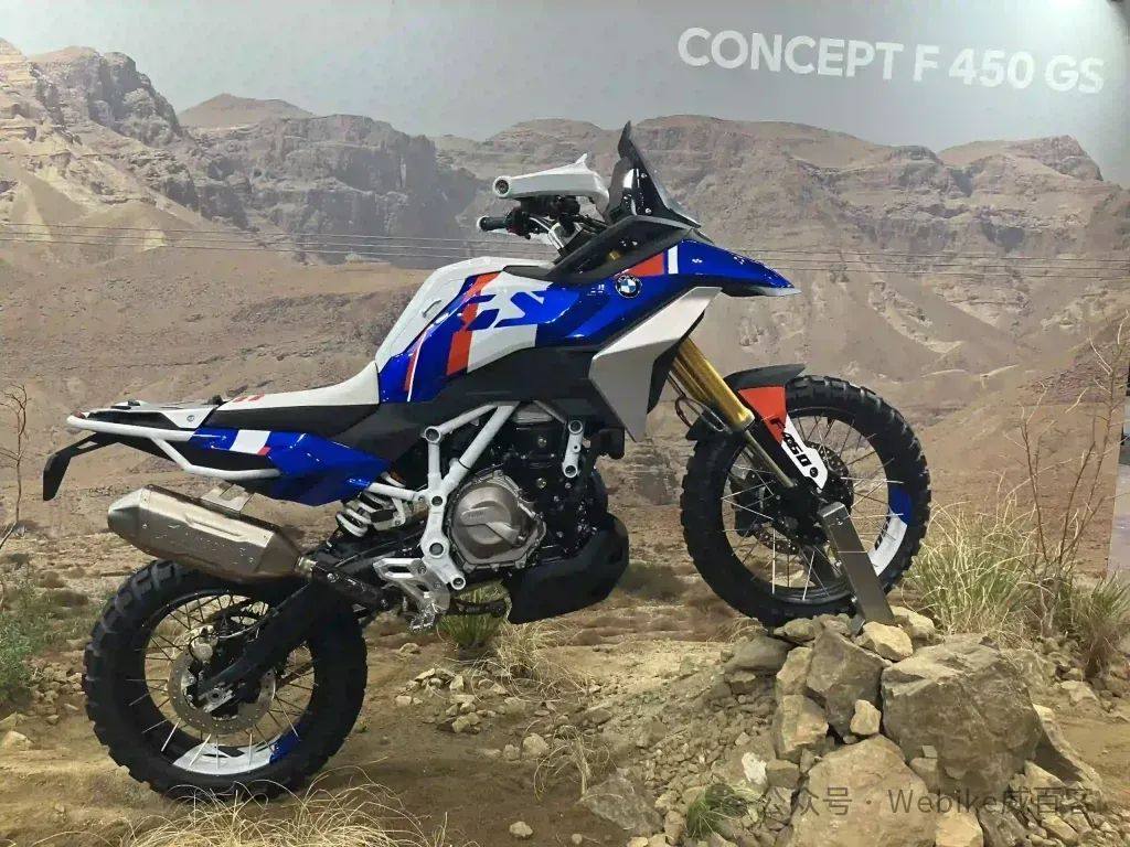全新轻量级冒险车款!BMW F450GS概念车日本东京车展亮相